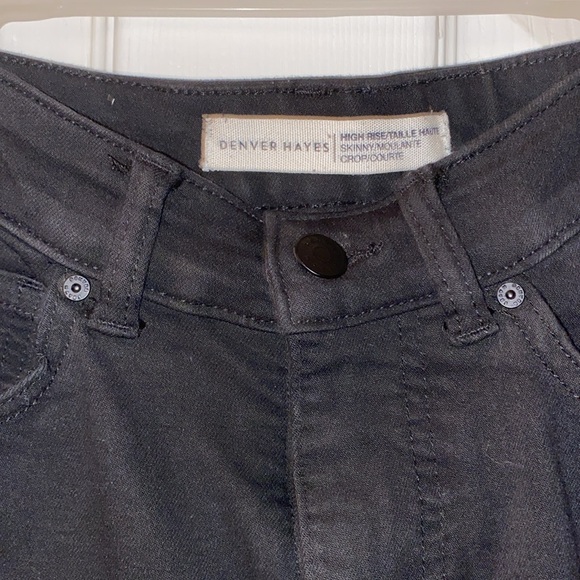 Black jeans- high rise skinny (size 4) - Picture 3 of 3